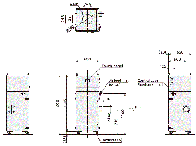 GDE-A1500 外形尺寸