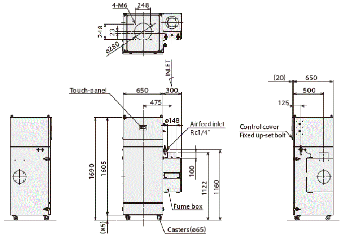 GDE-A1500 外形尺寸