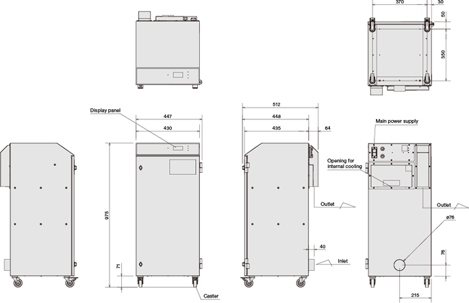 GDE-H1100 外形尺寸