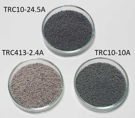 Reforming Catalysts (Top) TRC10-24.5A, (Left) TRC413-2.4A, (Right) TRC10-10A